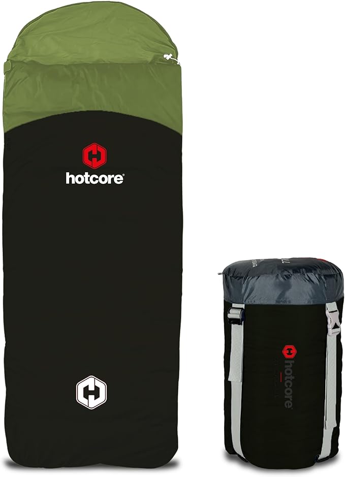 T Series Tapered Sleeping Bags 90 x 32 - Lightweight Compact - Temp Rating Between 40°F to -4°F (7C° to -20C°) Between 3 Models