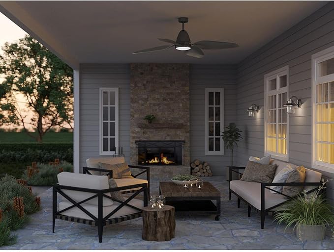 Tremont Collection 1-Light Clear Seeded Glass Stainless Steel Industrial Outdoor Medium Wall Lantern Light