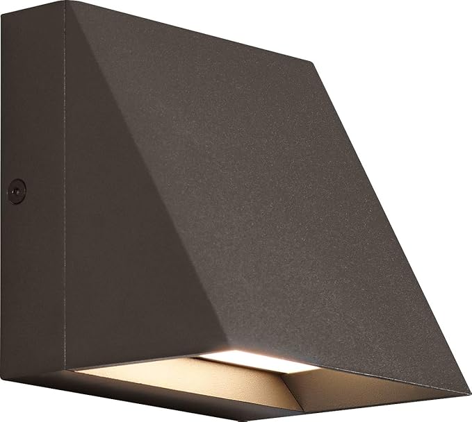 Tech Lighting 700WSPITSZ-LED830 Pitch Outdoor Wall Sconce 1-Light LED 26 Watts Bronze