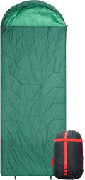 Jumbo Sleeping Bag for Adult&ampKidsCold&ampWarm Weather with Compression Sack and Water Resistant for Family CampingTravel and Car Camping