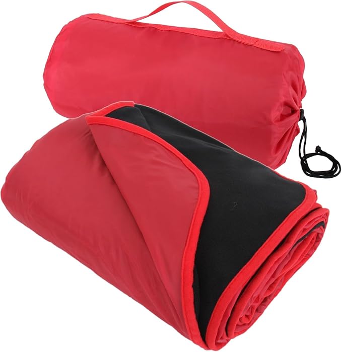 Threadart Outdoor Rainproof &amp Windproof Thick Stadium Blanket | for Camping Picnic Sports Festivals Football Baseball Concerts Parks Beach 55 x 79