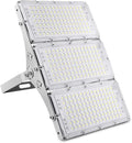CHARON 300W LED Flood Light 24000LM Super Bright Outdoor Security Lights with Wider Lighting Angle 6000K Daylight White IP66 Waterproof Outdoor Lighting for Garage Garden Lawn Yard Parking Lot
