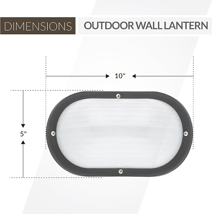 Generation Lighting 1-Light Bayside Traditional Outdoor Wall or Ceiling Lamp Black 8335-12 | Outdoor Light is Lovely Wall Lamp for Outdoor Decor | Ceiling Light Fixture Uses Standard or LED Light Bulb