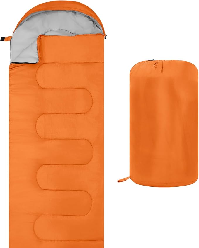 Sleeping Bags Lightweight Camping Sleeping Bag for Adults Kids Hiking Outdoor Travel Cold Weather &amp Warm