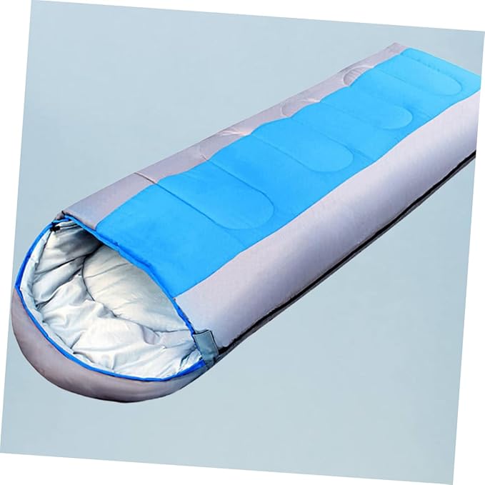 POPETPOP Camping Sleeping Bag for Backpacking Warm Lightweight Adult Outdoor Adventure