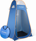 Alpcour Portable Pop Up Tent – Privacy Tent for Portable Toilet Shower and Changing Room for Camping and Outdoors – Spacious Extra Tall and Waterproof with Utility Accessories - Sturdy and Easy Fold
