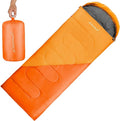 Clostnature Sleeping Bag for Adults and Kids - Lightweight Camping Sleeping Bag for Girls Boys Youths Ultralight Backpacking Sleeping Bag for Cold Weather - Compression Sack Included(Left Zipper)