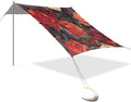 Beach Tent Sun Shelter Blocks Roses Lightweight &amp Easy Setup Beach Shade Canopy for Camping Fishing