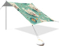 West Highland Terrier Beach Tent Sun Shelter 9.2' x 10.5' Beach Canopy with 4 Sandbags 4 Stability Poles Sand Shovels - Tent Canopy for Beach Camping Fishing Picnics
