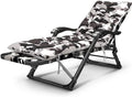 Outdoor Sun Lounger Pad - Comfortable Camping Bed Garden Lounge Chair for Beach Sit/Lie and Fishing (Adjustable Portable)