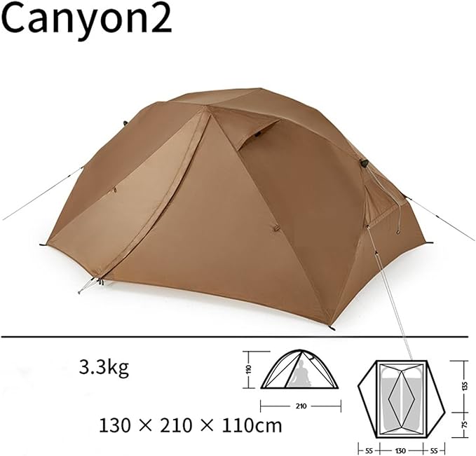 Tents for Camping Canyon Outdoor Camping Quick-Open Tent Camp Portable Automatic Tent Hiking Picnic Nature Hike Camping Tent