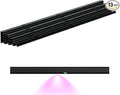 APPECK 50ft Track Kit for Permanent Outdoor Lights Pro C5106 13pcs Aluminum Channel for RGBCW Dual Lens Smart Eaves Lights Black