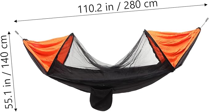 HANABASS 1pc Portable Multi-Function Hammock Bed Net for Outdoor Camping Lightweight Suspended Tent Sunshade and