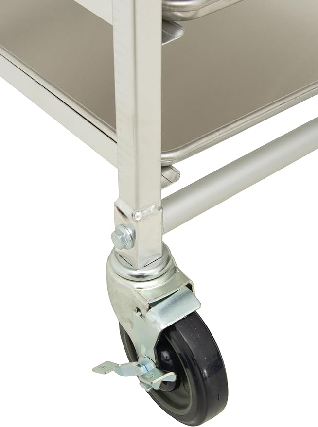 HUBERT Bun Pan Rack Aluminum 18 Pan End Load - 26 1/2 L x 20 1/4 W x 63 H