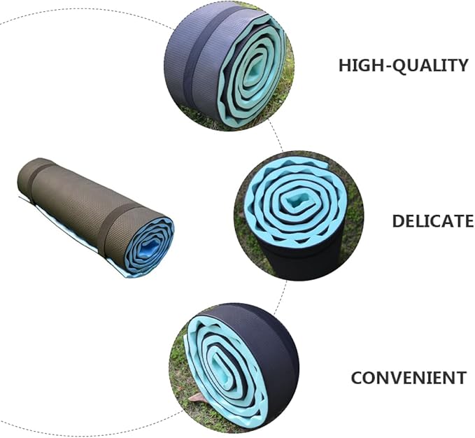 UPKOCH Outdoor Camping Blanket Sleeping Mat for Hiking Beach and Picnics Lightweight and Durable Travel Essential