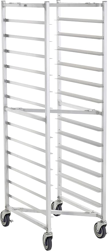 Commercial Fully Welded Nesting 12-Tier Aluminum End Load NSF Bun/Sheet Pan Rack | Bakeries Caterers Kitchens Restaurants | (#28W-124)