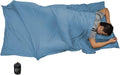 Travel Sheets for Hotel Rayon Derived from Bamboo Stretchy Sleep Sack for Adults Warm Weather/Summer Sleeping Bag Liner for Camping and Travel Rectangular with Pillow Pocket Mummy Cooling Sheets