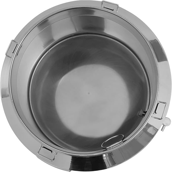 64L Stainless Steel Milk Can Heavy Duty Food Storage &amp Transport Container for Dairy Wine Grains Ideal for Home Farm &amp Commercial Use With a Faucet