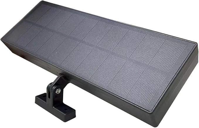 Solar Lights Outdoor for House Numbers - Black Adjustable Outdoor Solar Light for Address Sign Plate - Wall Light for HomeGardenPatio and Yard