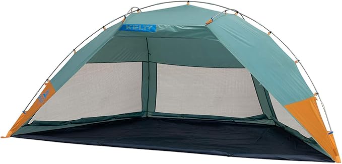Kelty Cabana – Beach Cabana with Adjustable Side Walls and Windows Easy Fast Setup Sturdy Frame Shade and Sun Protection Built to Last | Windows Easy Fast Setup Sturdy Frame Shade Built to Las