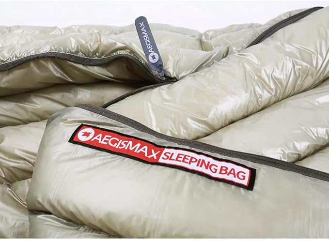 AIR-E 10D 6 Degree Ultralight Down Sleeping Bag 800FP Outdoor Camping Hiking Sleeping Bag for Backpacking 3 Season Warm