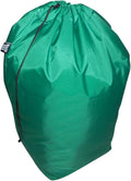 Sleeping Bag CoverJumbo Stuff Sacks Laundry Bag Made in USA. (Green)