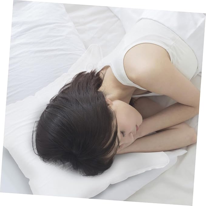 BESTonZON Transparent Inflatable Pillow Comfortable Blow Up Camping Pillow for Travel Hiking Multifunctional Lumbar Support Pillow for Neck Support Versatile