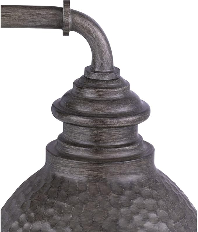 Progress Lighting Englewood Collection 1-Light Farmhouse Outdoor Small Wall Lantern Light Antique Pewter