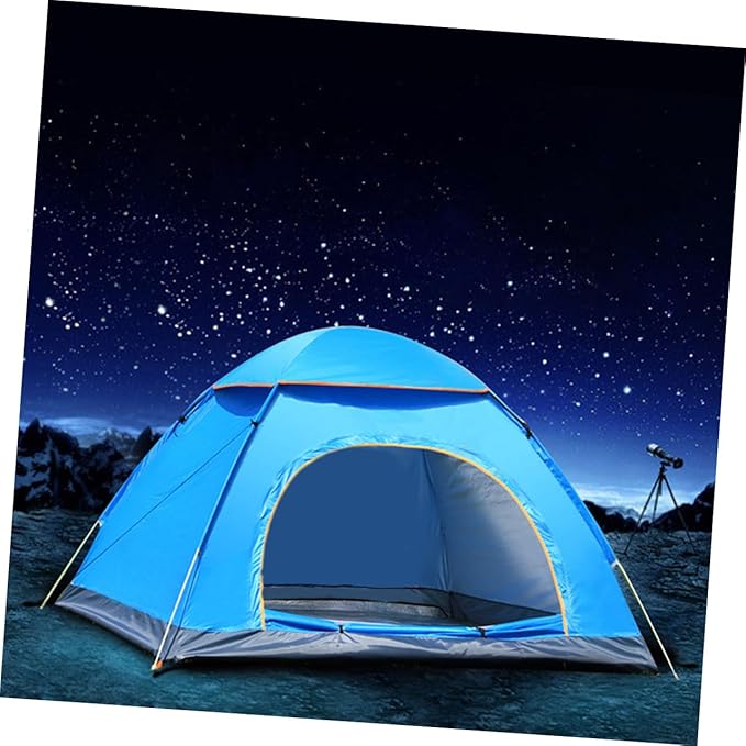 Balacoo Simple Automatic Rainproof Beach Canopy Tent Portable Outdoor Camping Tent for People Lightweight for Fishing Hiking and Outdoor Activities