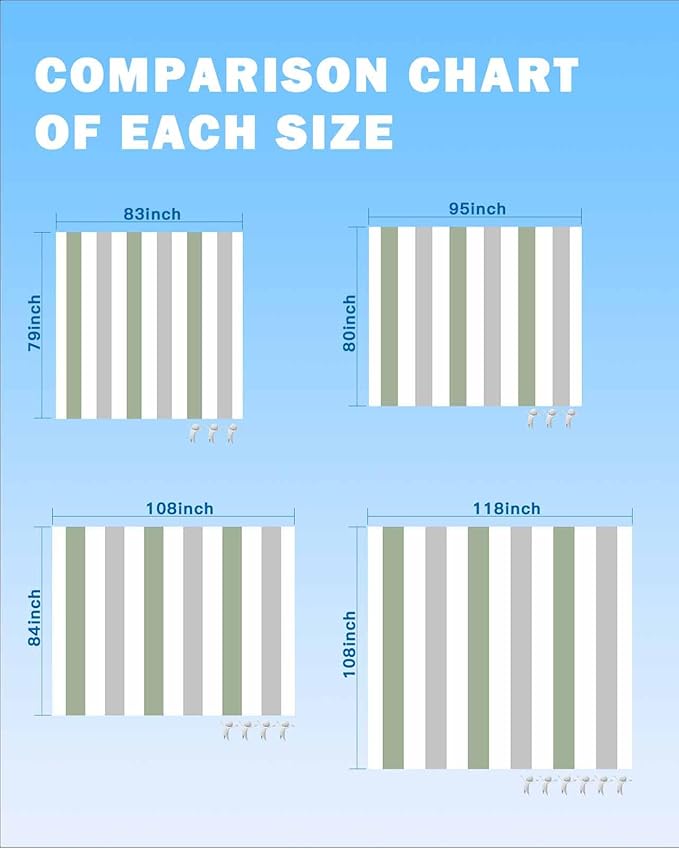 Modern Art Beach Blanket Waterproof Sandproof 83x79 Gray Sage Green Stripes Oversized Beach Mat with 4 Corner Sand Pocket &amp 4 Stakes Compact Outdoor Picnic Mat for Camping Travel Festivals