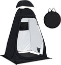 Pop Up Privacy Shower Tent Camping Portable Toilet Tent Outdoor Changing Porta-Potty Camp Bathroom Dressing Room Instant Privacy Shelters for Hiking Beach Picnic Fishing Extra-Tall