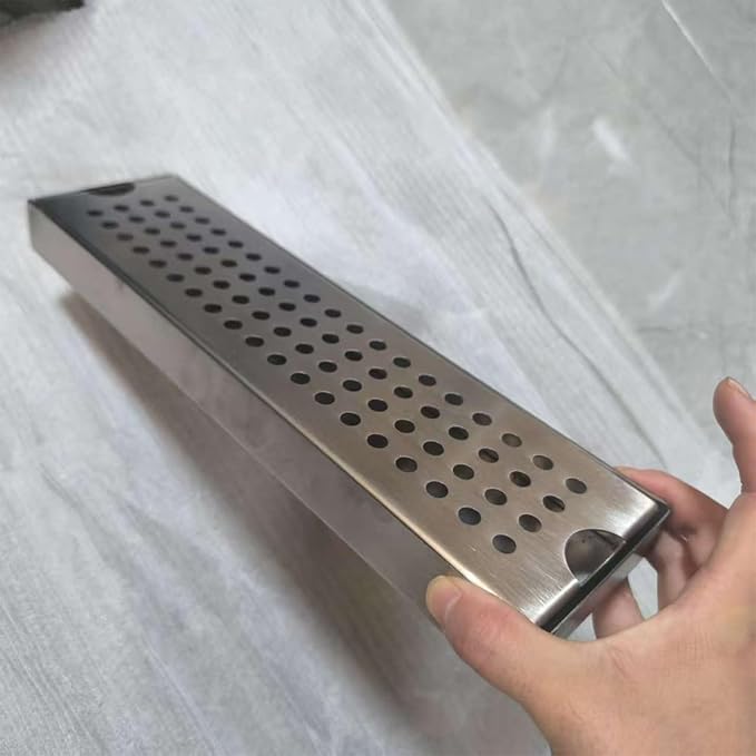 Stainless Steel Drainer for Coffee Utensils Restaurants Drip Tray Draining Rack Efficient Liquid Removal Systems Kitchen Rack