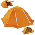 Clostnature Lightweight Backpacking Tent - 1/2 Person 4 Season Ultralight Waterproof Camping Tent Large Size Easy Setup Tent for Winter Cold Weather Family Outdoor Hiking and Mountaineering