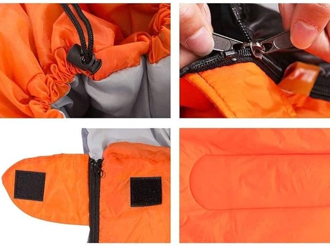 Ultralight Camping Sleeping Bag Winter Autumn Envelope Sleeping Bags Camping Couple Warm Bag