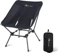 MOON LENCE Portable Camping Chair Plus Larger &amp Roomier Compact and Lightweight Still Folding Chair for Backpacking &amp Hiking 330Lbs Capacity