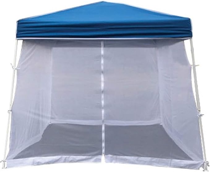 Z-Shade 10' Horizon Angled Leg Breathable Mesh Screen Shelter Protectant Attachment for Horizon Canopy Tents Blue (Attachment Only)