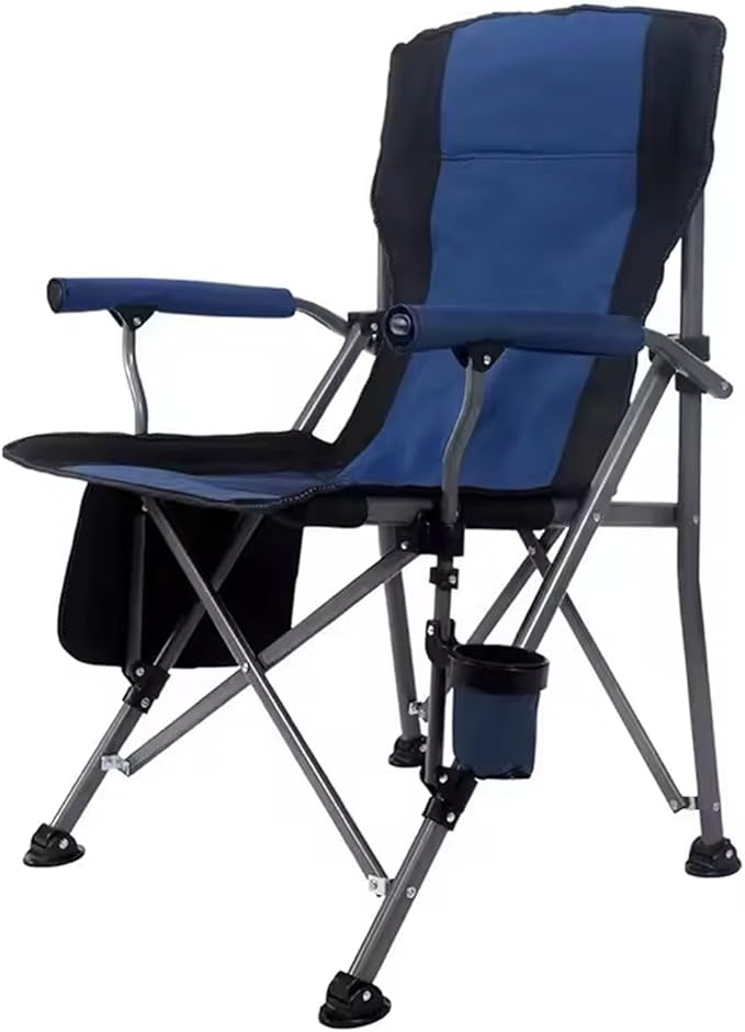 Legend Camping - Professional Fold&ampGo Folding Camping Chair – Blue