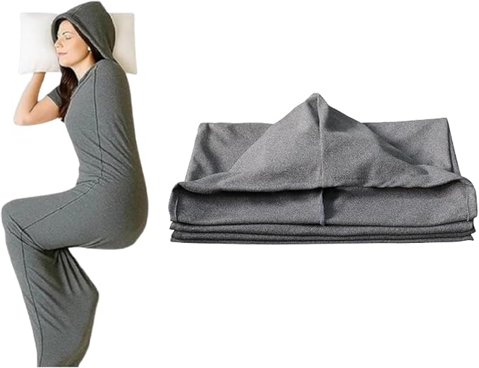Wearable Sleep Pod Hug Blanket for Adults Perfect for Stress Relief and Better Sleep Breathable Portable Sleeping Bag Ideal Travel Companion Enhance Relaxation with Sleep Pod Adult