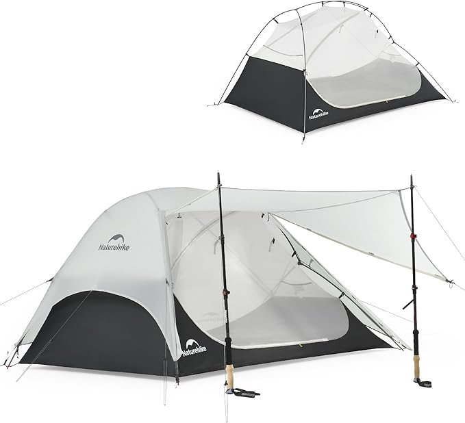 Naturehike Star River UL 2 Person Backpacking Tent Double Layer Waterproof Two Person Tents Lightweight Backpacking Cycling 2 Person Tent