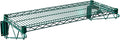 Premium Epoxy Green Wire Wall Shelf | NSF Certified | Heavy-Duty Wall-Mounted Storage Rack for Kitchen Utility &amp Food Service (24 x 54)