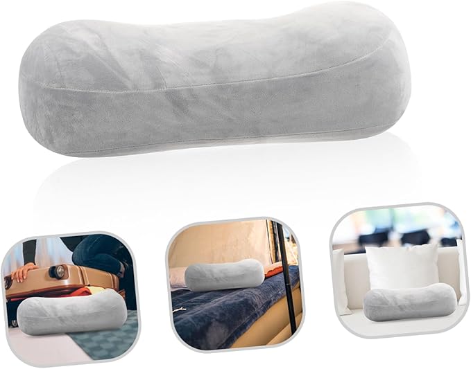 BESPORTBLE 1pcs Comfortable Memory Foam Neck Pillow Portable Sleeping Cushion for Office Travel and Home Supports Head and Neck for Relaxation and Comfort