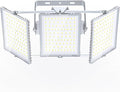 SOLLA 750W 2025 Plus New Upgraded LED Flood Light Outdoor 75000LM Super Bright Stadium Lights 6000K Daylight White IP66 Waterproof 3 Heads Adjustable Outdoor Floodlight for Yards Arena Garden