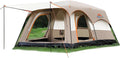 Large Family Standing Upright Camping Tent - 5-12 Persons Multi-Room Waterproof Tent with Screened Porch - Glamping Tent for Outdoor Camping &amp Family Vacation