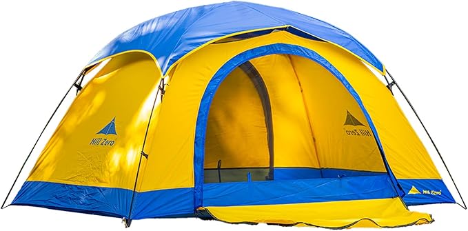Tulip 2P Backpacking Tent – 3 Season Camping Tentwith Double Door Waterproof Windproof Lightweight Easy Set Up 3 Season 2 Person Tent Camping Hiking Beaches Picnic Mountaineering