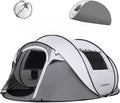 EchoSmile Instant Pop Up Camping Tent 2/4/6 Person Easy Setup Tent Water Resistant Dome Portable with Carry Bag