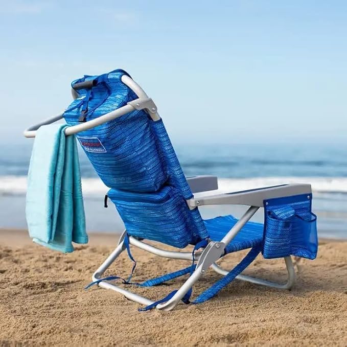 Tommy Bahama Backpack Beach ChairAluminum (Sailfish and Palms)