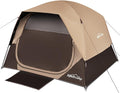 4/6 Person Blackout Camping Tent Easy Setup Waterproof Family Dome Tent for Camping with Rainfly Portable Double Layer Large Family Tent for Outdoor Camping&ampHiking