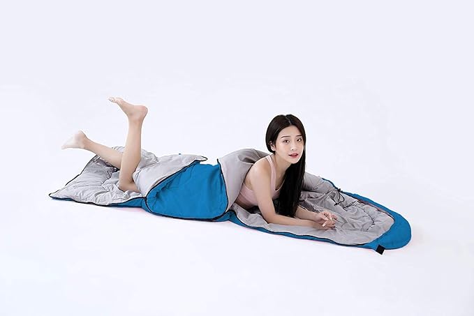 tuphen- Sleeping Bags for Adults Kids Boys Girls Backpacking Hiking Camping Microfiber Liner Cold Warm Weather 4 Seasons Indoor Outdoor Use Lightweight &amp Waterproof