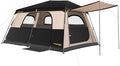 FanttikOutdoor Zeta C8/C10 Apex Camping Tent 8/10 Person Instant Cabin Tent Setup in 60s Family Tent with Carry Bag for Family Camping &amp Hiking Waterproof Upgraded Ventilation