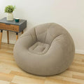 Inflatable Couch Air Sofa &amp Chair Set - Ultra-Comfortable Portable Outdoor Furniture for Camping Beach Pool Home Bar - Includes Pump Durable &amp StylishBrownSet of 1